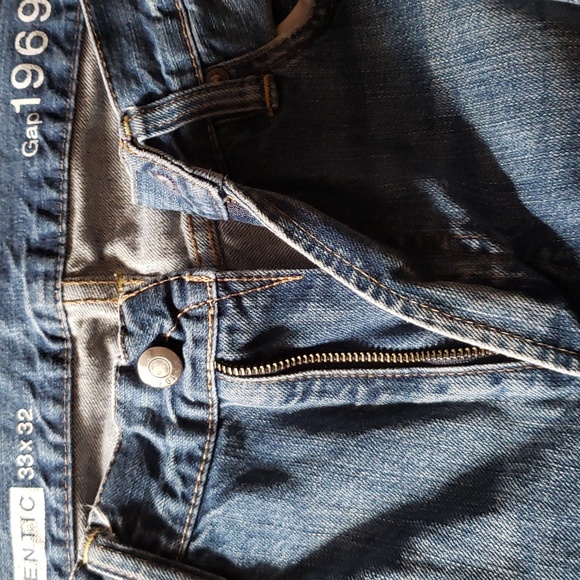 W 33 x L 32 GAP 1969 Blue Jeans - Picture 4 of 9